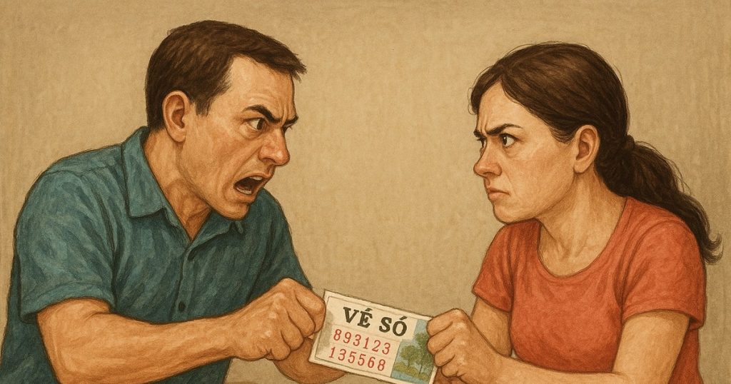Chồng Trúng Số, Vợ Có Quyền Được Chia Tiền Không?