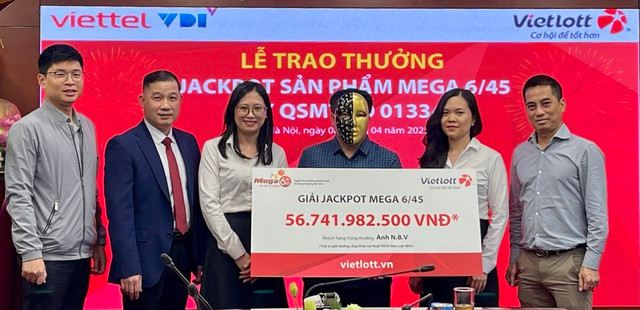 Vietlott Mega 6/45 Nổ Jackpot 56,7 Tỷ Đồng – Hà Nội Vỡ Òa Niềm Vui!